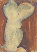 Amedeo Modigliani, Caryatid (mk39)